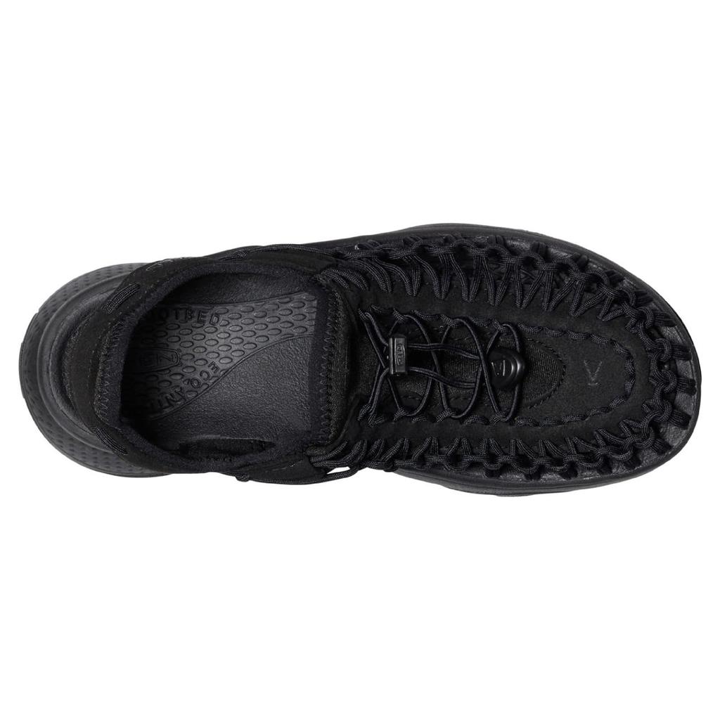 KEEN UNEEK ASTORIA Sandals for cm Women, Black/Black, 25.0