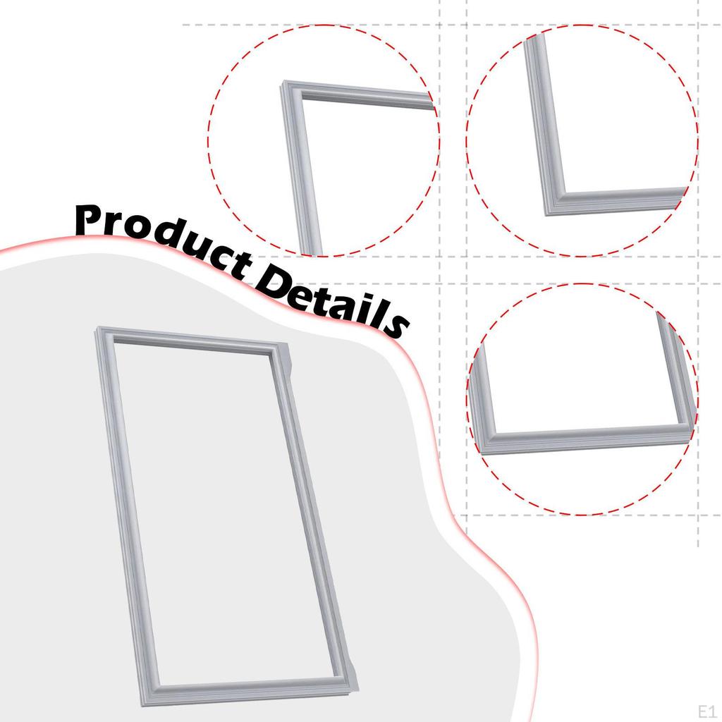 Kühlschrank Gefrierschrank Türdichtung PS11759515 W10830162 W10179332N W12723206AP W10443225 4458813