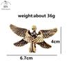 Classic Style Brass Blessed Guardian Angel Figurines Miniatures Tabletop Good Ornaments Lovely Space-saving Statue Home Decorations Crafts