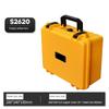 AS60-Portable Suitcase Thicken Plastic Hard Case Equipment Hardware Toolbox Large-Capacity Instrument Box With Sponge