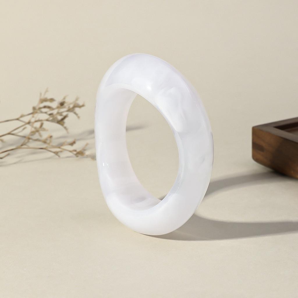 Retro Geometric Irregular Chunky Resin Acrylic Cuff Wide Bracelet for Women Girl Vintage Bangle 2026 NEW Jewelry