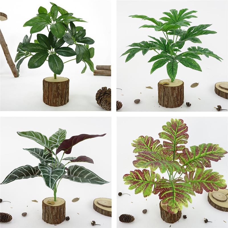Artificial Fake Plant Wall Decoration For Interior Design Photography Props
