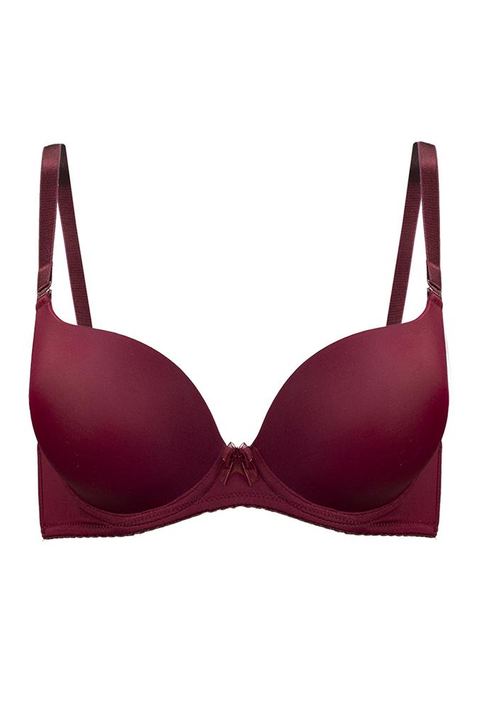 Vivisence 1041 Bordowy 70F Biustonosz Push-Up