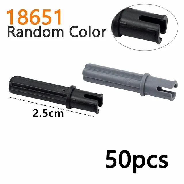 Bulk Technical Connector Pin Peg Cross Axle Building Blocks Parts Compatible with 2780 3673 6558 6562 MOC Bricks Toys