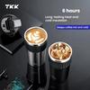 TKK Stainless Steel 316 Insulated Cup Portable Drawstring Coffee Cup Thermos Coffee Travel Mug Leak Proof Coffee Travel Mug