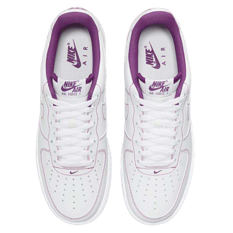 Nike Air Force 1 '07 'Contrast Stitch   White Viotech' Sneakers CV1724-105
