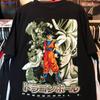 Japanese Anime Dragon Ball Son Goku Men Women Summer T-shirt Harajuku Retro Short Sleeve Loose Oversized Casual Comfort Y2k Top
