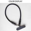 Invisible Fast Charging Cable Lanyard Cord 60W Thick Copper Wire Lightning Port Weaving Key Chain For iPhone Phone Accessaries