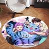 Rujinu (14) Round Office Rug Decorative Floor Rug for Office Bedroom Living Room and Home Space