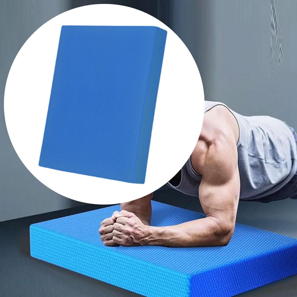 Yoga Exercise Pad Thicken Balance Training Pad Non Slip Fitness Elbow Cushion Soft Yoga Knee Pad Yoga Mat for Pilates Indoor Gym