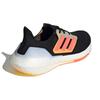 Adidas Ultra Boost 22 Black Turbo Flash Orange Sneakers GX5464