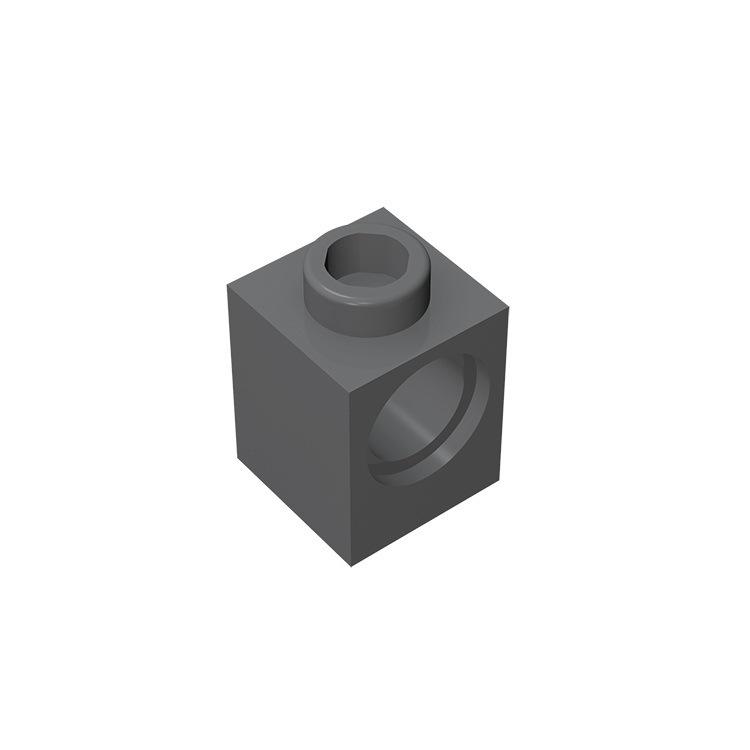 50g MOC Building Blocks: 6541 Compatible Loose Parts - 1x1 Stud Bricks with Hole