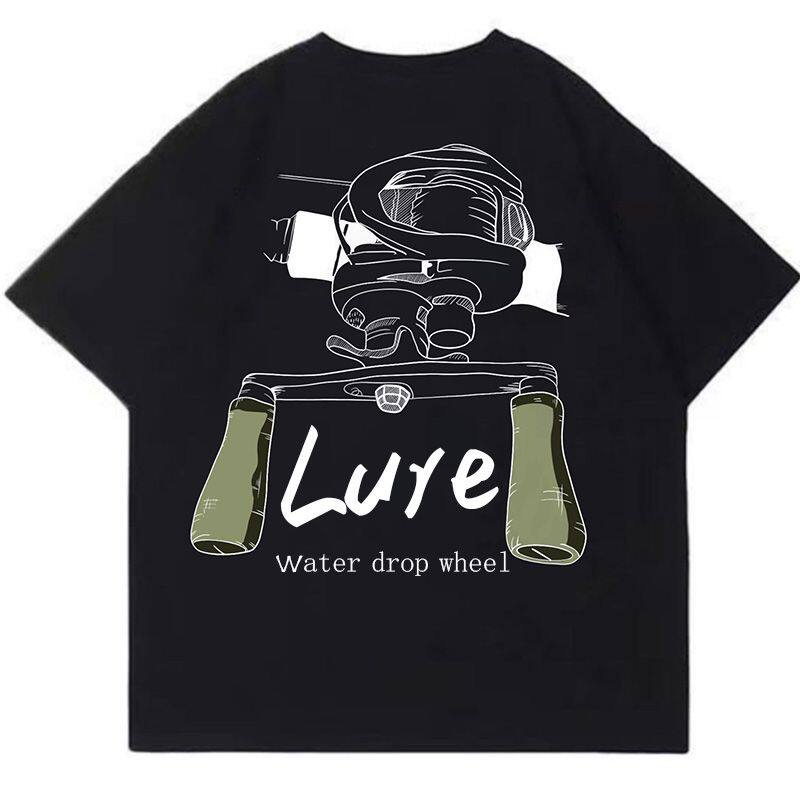 

2026 Unisexs and WOMENs Summer Pure Cotton Outdoor Lure TShirt Comfortable HighQuality Inspired By Y2K 4XL
