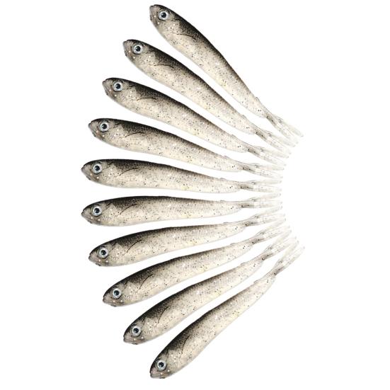 

10 шт., силиконовая приманка для рыбалки, 3D глаза, приманки для карпа, искусственные мягкие рыболовные снасти