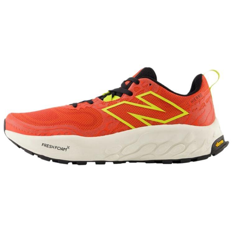 New Balance Fresh Foam X Hierro v8 Shoes Orange Black Men s MTHIERR8 EU 40
