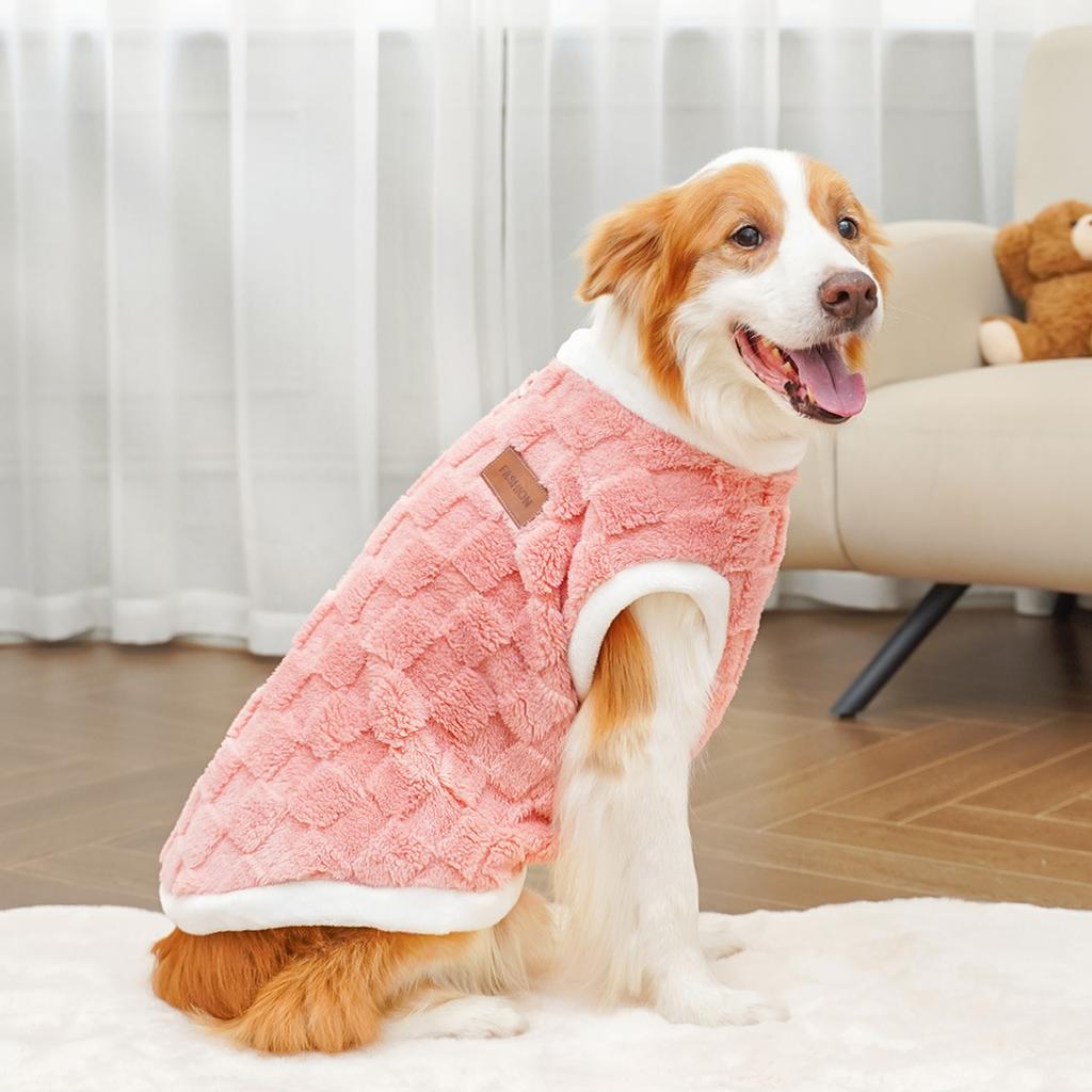 Big Dogs Clothes Winter Warm Sweater S-6XL Size Pet Clothing Dog Coats Sweatshirt Puppy Pullover Vest