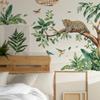 2 Pcs Creative Branches Money Leopard Bedroom Living Room Background Landscaping Decorative Wall Stickers