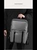 Men's Trendy Large Capacity PU Backpack for Travel and Commute
