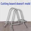 Stainless Steel Cutting Board and Kitchen Storage Rack