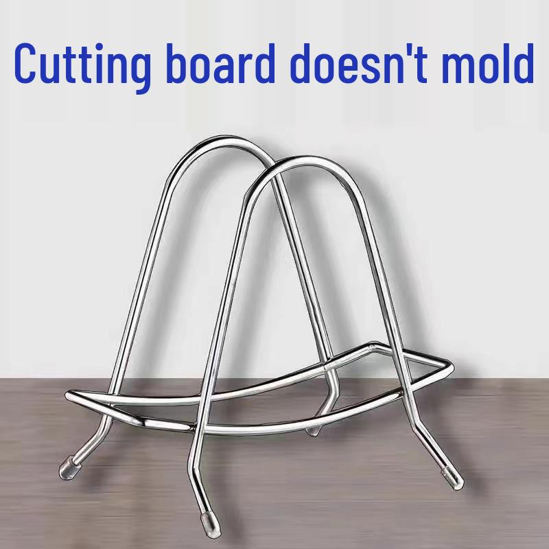 Stainless Steel Cutting Board and Kitchen Storage Rack