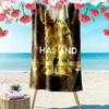 Erling Haaland Glory Beach Towel, Large Soft Quick Dry Towel for Beach Camping Swimming