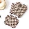 4 Piece/Set Cotton Lining Microwave Mitten Anti Scald Pot Holder Practical Kitchen Gloves  Baking