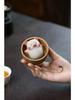Yixing Zisha Tea Pet - Lying Flat Pig Zodiac Bathtub Ornament