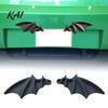 Auto Plate Wing Decoration 1 Pair Bat License Decoration, Gothic Black Decor Vehicle for Front Rear Plates, Car Truck SUV Exterior