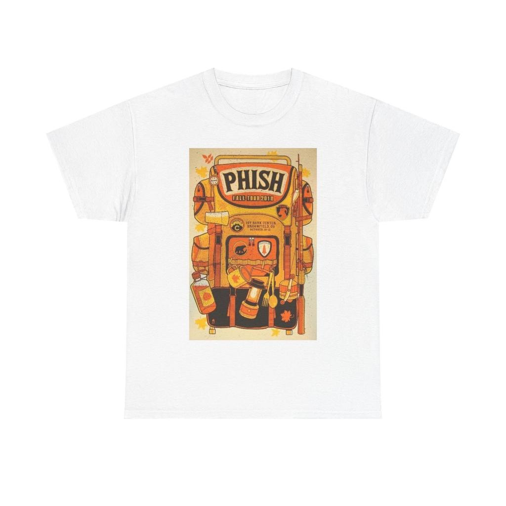 Phish Tshirt Retro Rock Merch Multiple Colors USA Unisex Heavy Cotton Tee