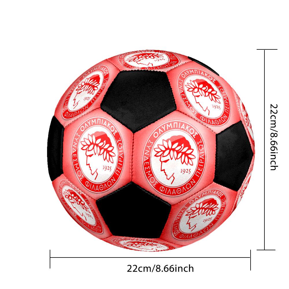 Olympiacos CFP Fußball Größe 5 Bunt Maschinengenäht PVC Wettkampfbereit Langlebig Hoher Rückprall