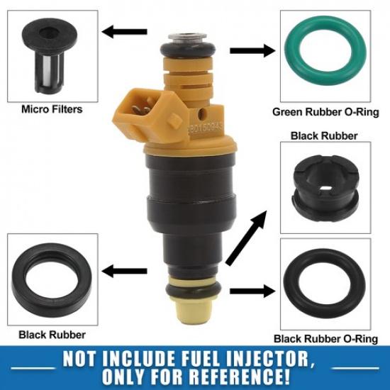 Fuel Injector O Rings Repair Kit 6 Set  for Honda Odyssey Pilot 35L