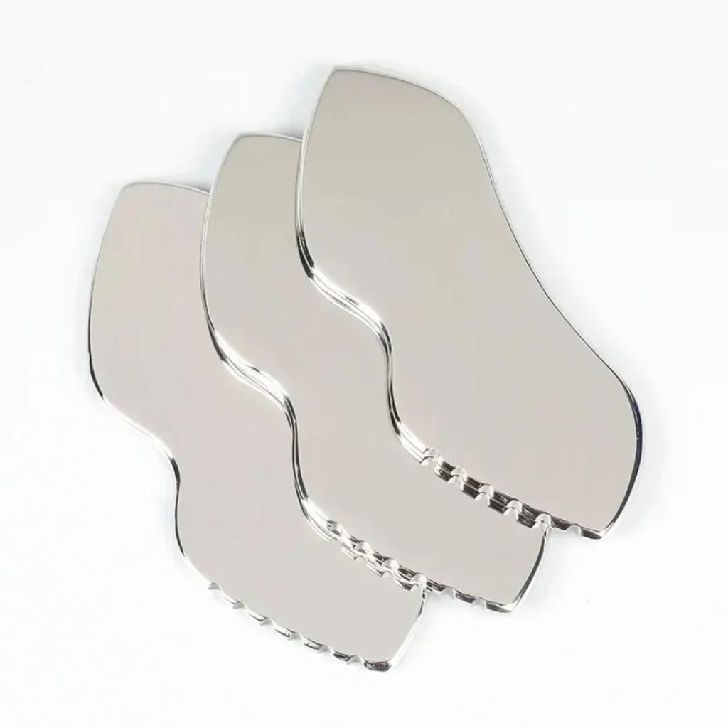 Stainless Steel Gua Sha Tool Professional Body Scraping Massage for Head Neck Back Pain Relief Muscle Relaxation Therapy