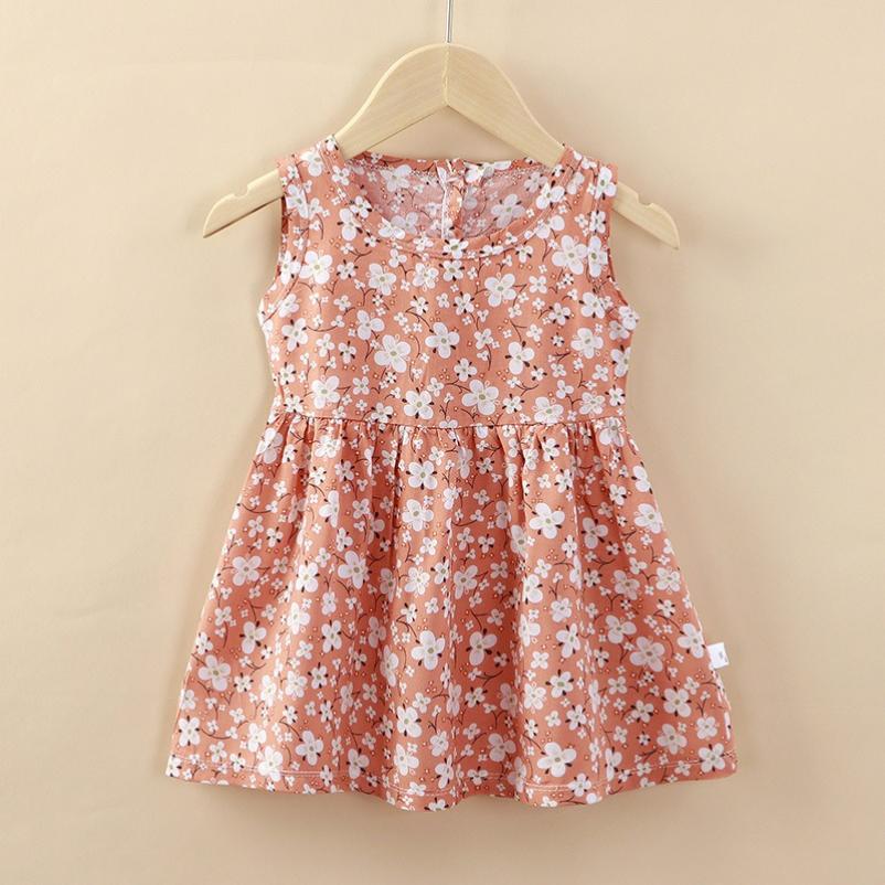 Children's Clothing Summer Children's Skirt Girls Cotton Silk Skirt Baby Dress Princess Dress Vest Skirt Baby Clothes Treasure