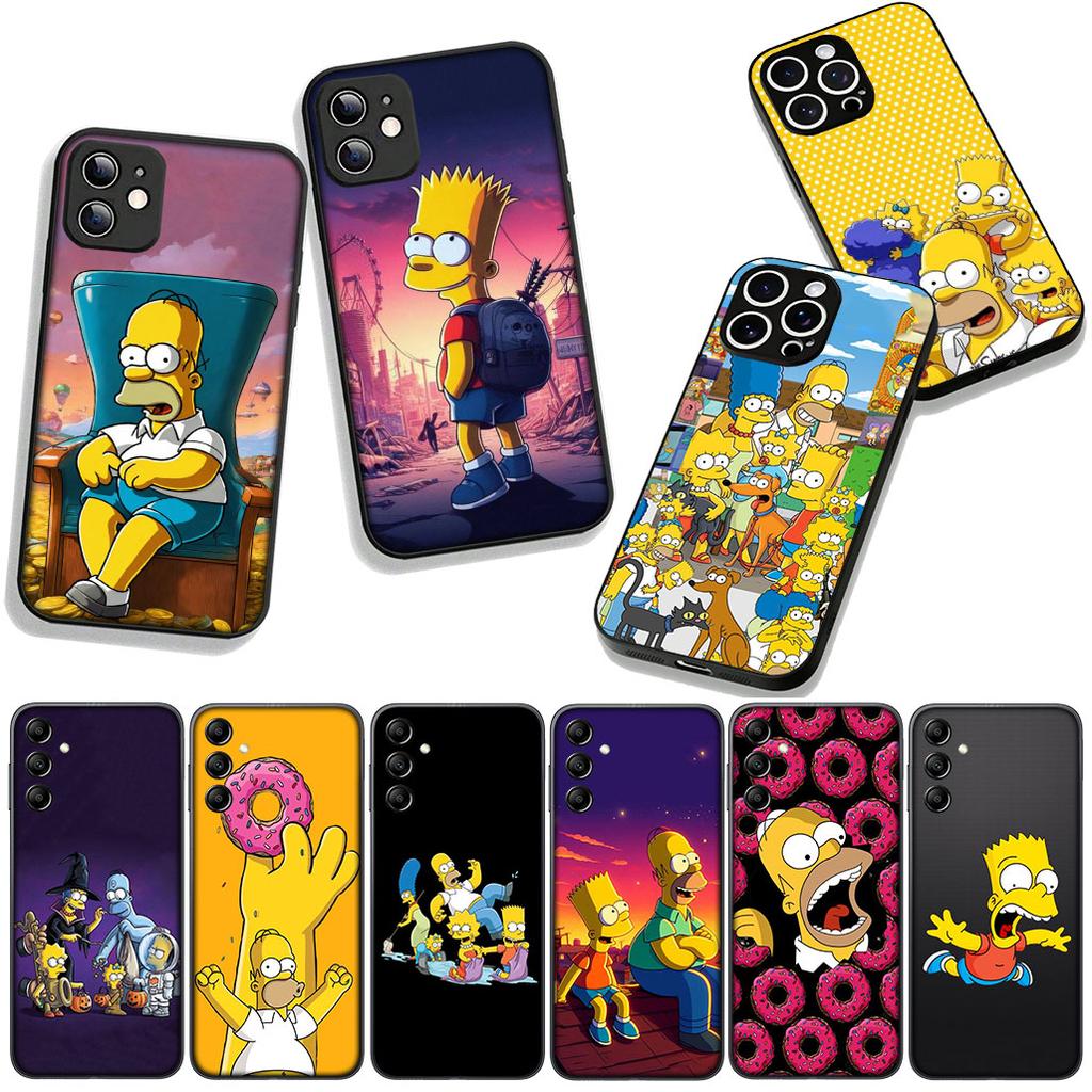 Phone Cover The S-Simpsons Wallpaper Bart for Xiaomi Poco F7 F6 F8 Ultra F5 X7 X6 X5 X3 NFC M7 M6 Pro C85 C75 C65 C71 C61 Case