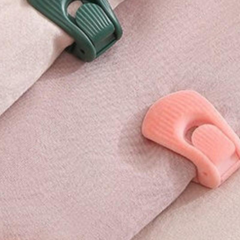 4pcs Non-Slip Bed Sheet Clips, Cute Sheet Holders Anti-Slide Bedding Fasteners Accessories for Secure Sleep Home Comfort