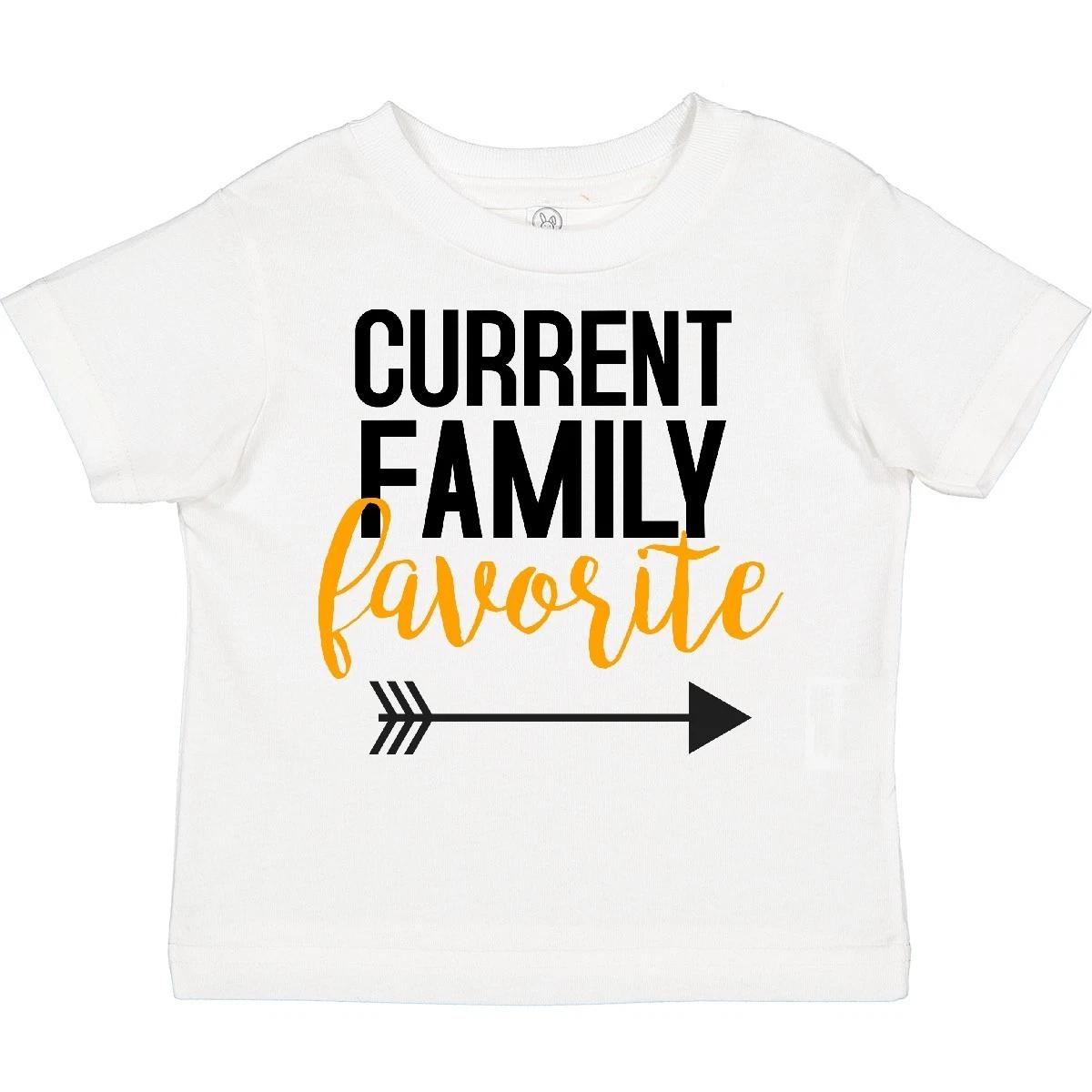 Inktastic Current Family Favorite Toddler T-Shirt Arrow Heart Child Preschooler 150