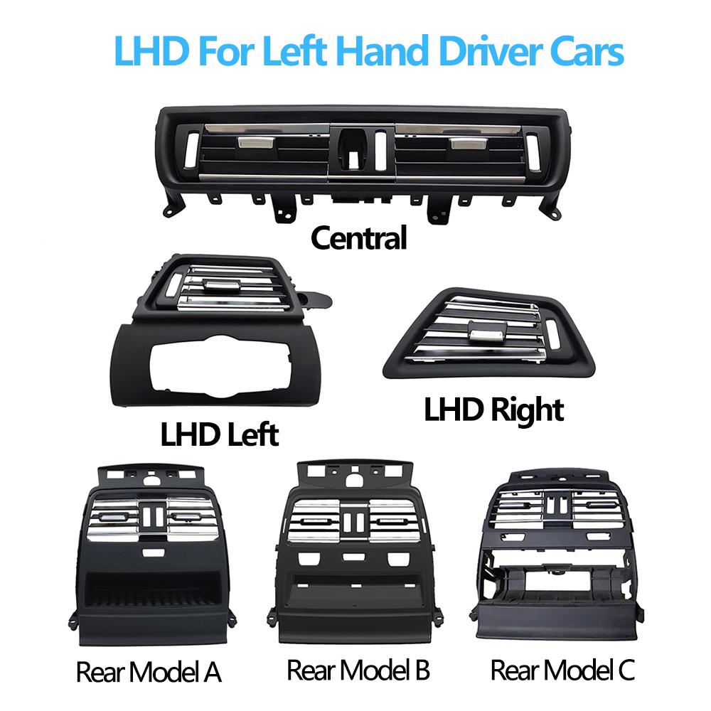 LHD RHD Front Rear Air Conditioning AC Vent Grille Outlet Panel Cover For BMW 6 Series F06 F12 F13 630 635 640 645 650