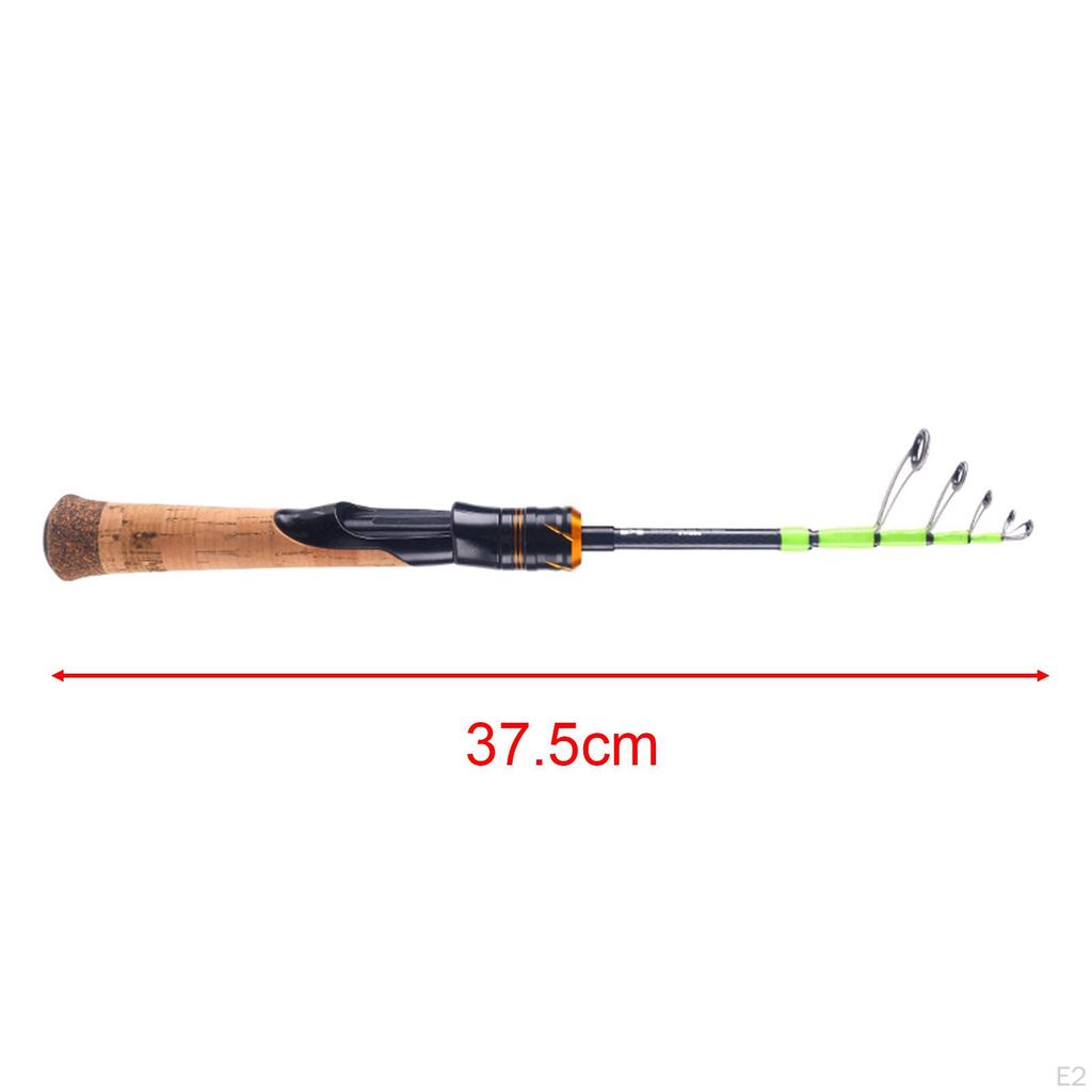 Telescopic Fishing Rod Tool Comfortable Gripping Pole Nonslip Handle for