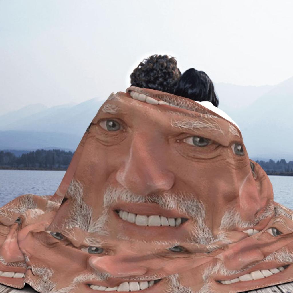 Hide The Pain Harold Meme Blanket Soft Warm Flannel Throw Blanket Bedspread for Bed Living room Picnic Travel Home Couch
