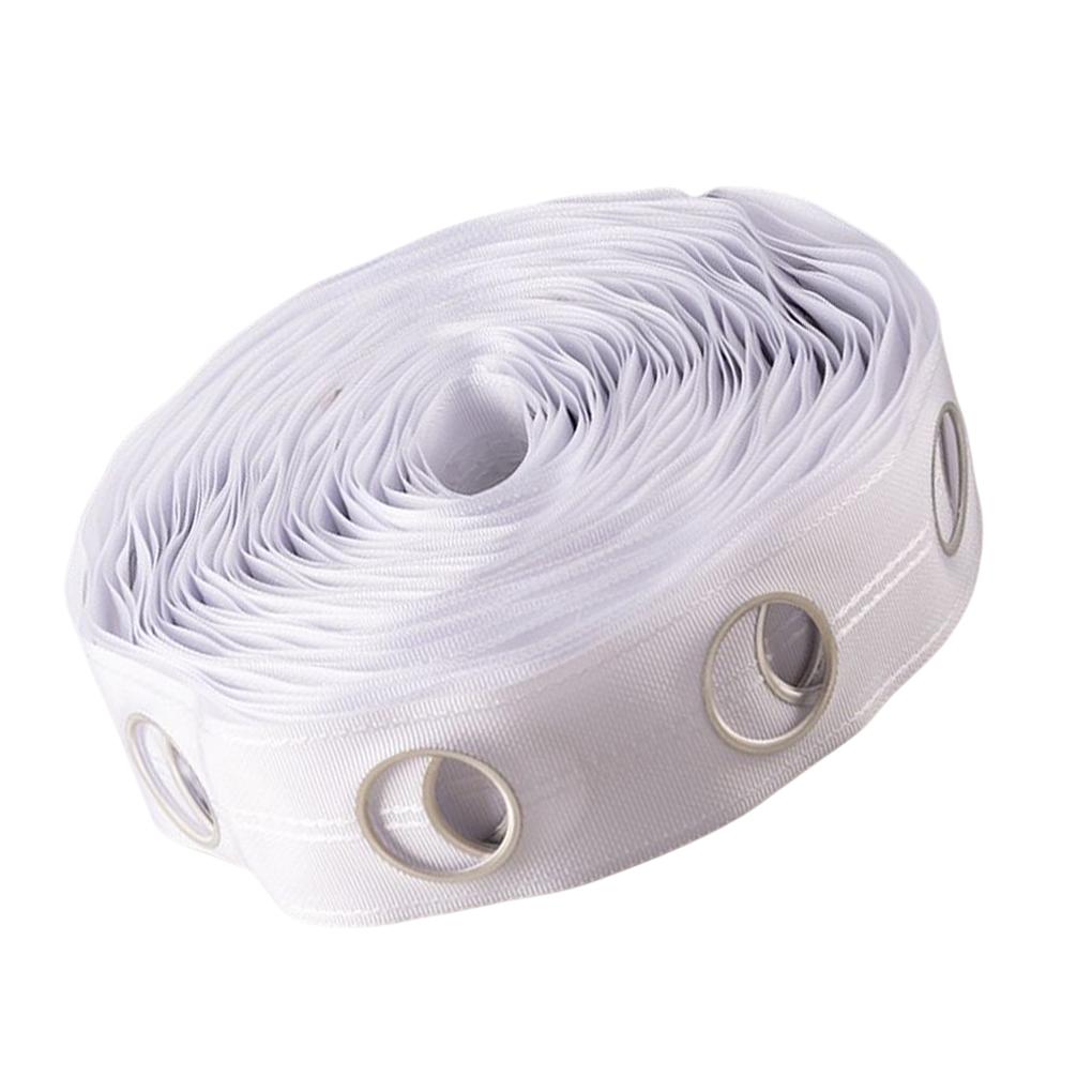 

5/10 м Лента для штор с люверсами, Заголовок с люверсами 42 мм, Пластиковое кольцо, Декоративная серебристая лента для штор, Жалюзи, Хорошая строчка, Дом, Общежитие 5m