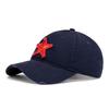 Baseball Cap Unisex Casual Sun Protection Cotton With Distressed Look For Summer And Spring