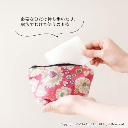 Oka Paper Toilet Seat Covers, Pokepita, Portable, 8 Sheets, Made In Japan [Disaster Preparedness]