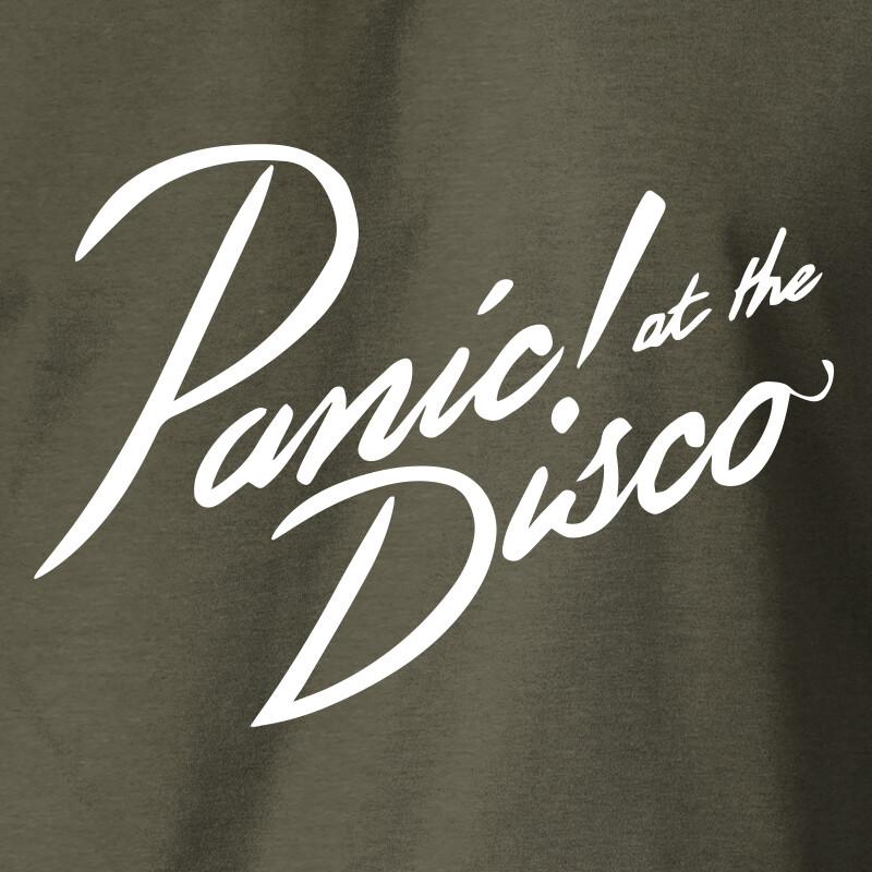 PANIC AT THE DISCO Логотип Rock Band Концертный Тур S-6XL Хлопковая Футболка Унисекс M