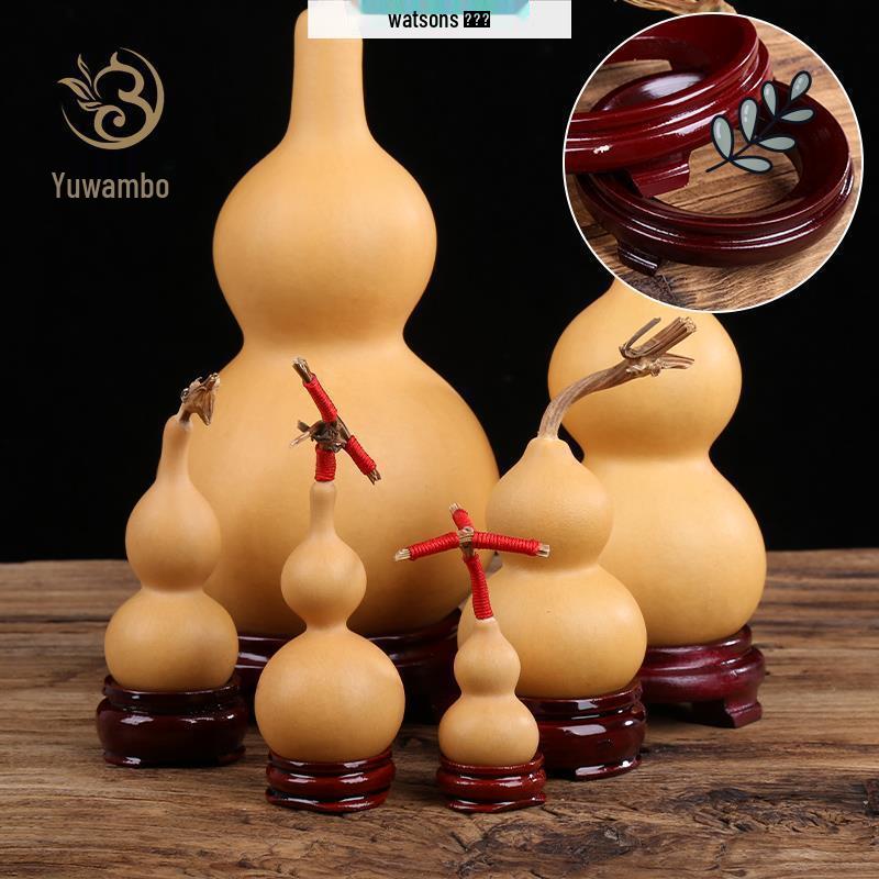 Подставка из массива дерева грецкого ореха в форме тыквы для большого хрустального шара