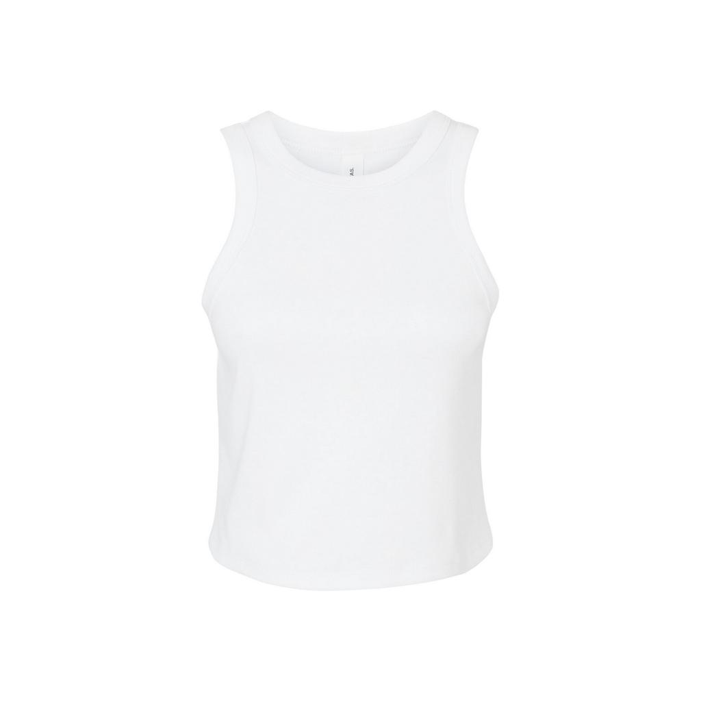 Bella + Canvas Womens/Ladies Micro-Rib Racer Tank Top