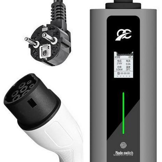 16A Type 2 Home Charger for New Energy Vehicles, 3.5kW Portable European Standard