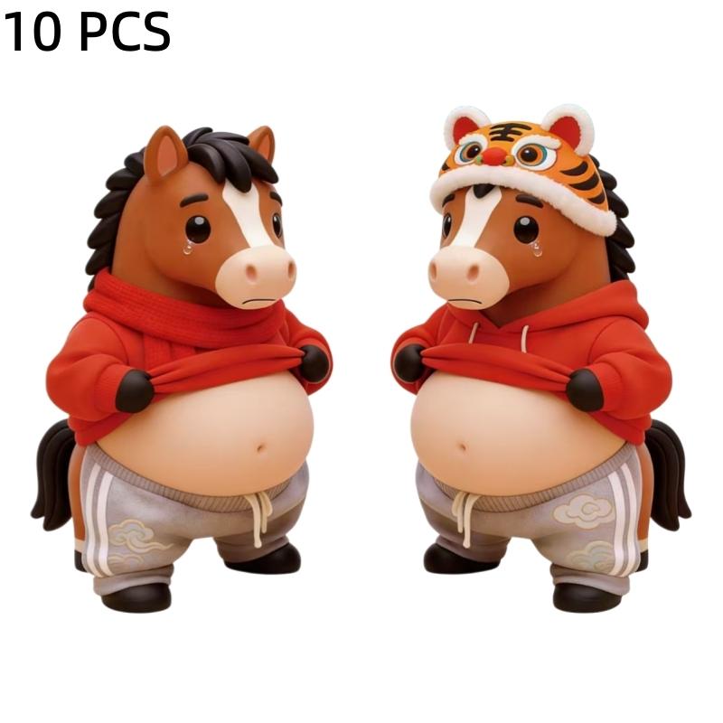 Cute Puppy 3D Belly Puffy Stickers DIY Soft Belly Squeezable Kitty Stickers Phone Case Decoration Children's Toy Birthday Gift