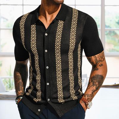 Polo para hombre de algodón puro con hombros caídos, corte holgado de alta calidad para fitness, versátil para el ejercicio diario, manga corta, informal.
