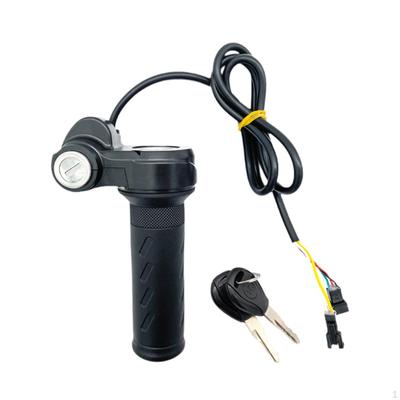 Poignée Accélérateur Vélo Électrique Refit Convient Guidon 22mm pour Vélo Trottinette installation droite