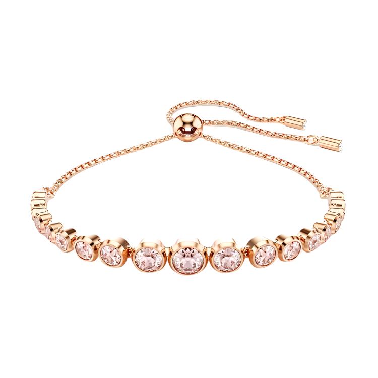 Swarovski Imber Original Design Crystal Gold-Plated Bracelet Unisex bracelet Rose-Gold 5718204 Box (Random Color)